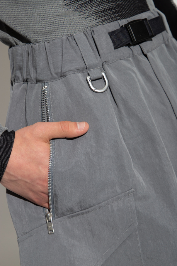 パンツ andwang kirakira short pants gray Grey's Anatomy Kira 5 Pocket Cargo Jogger Scrub Pants